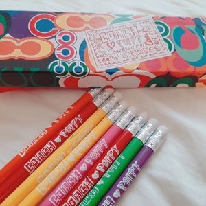 Coach poppy pencil set